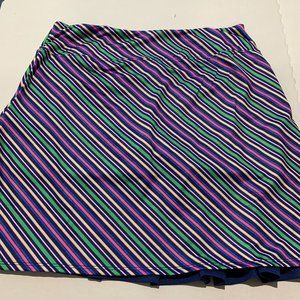 Women's Birdies and Bows golf skirt Size MED multi colored
